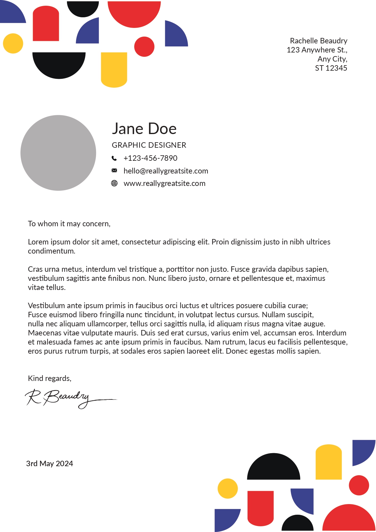 Letter by JobSarawak